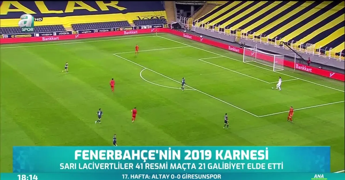 Fenerbahçe'nin 2019 karnesi