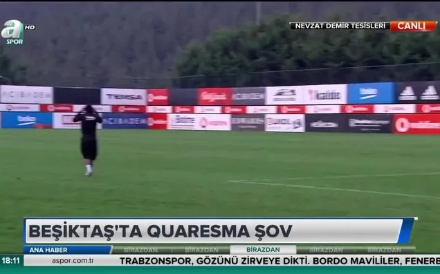 Beşiktaş'ta Quaresma şov!