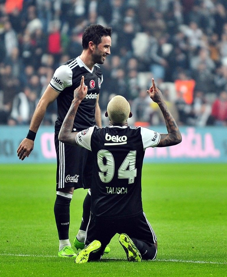 Beşiktaş-Akhisar Belediyespor karşılaşmasından kareler