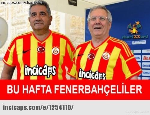 Galatasaray - Beşiktaş maçı öncesindeki capsler