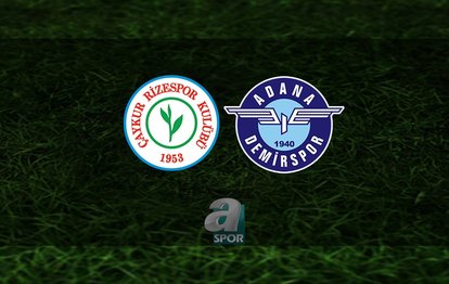 Çaykur Rizespor - Adana Demirspor maçı CANLI İZLE Rizespor Adanaspor maçı CANLI ANLATIM