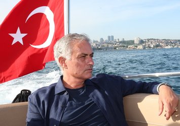 Jose Mourinho'nun Boğaz keyfi...