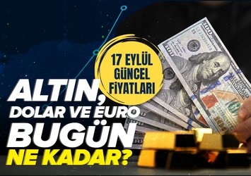 Euro, dolar, sterlin, gram, çeyrek, yarım altın kaç TL?