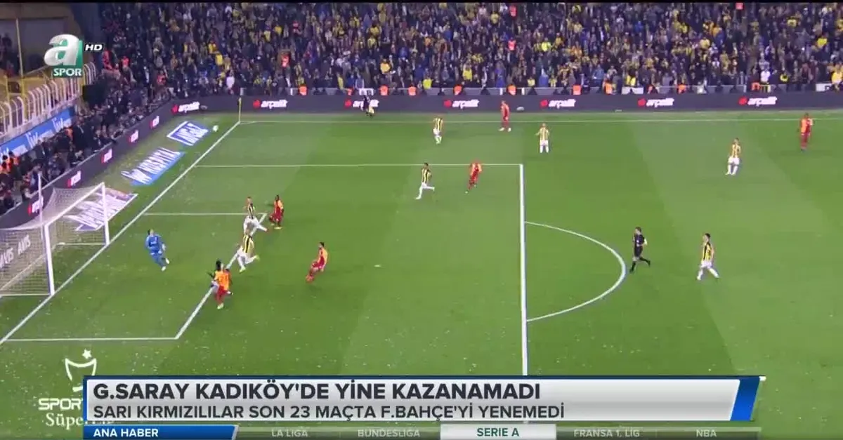 Galatasaray Kadıköy'de yine kazanamadı