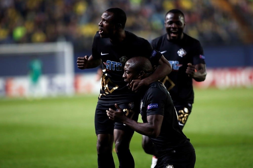 Villarreal - Osmanlıspor maçından kareler