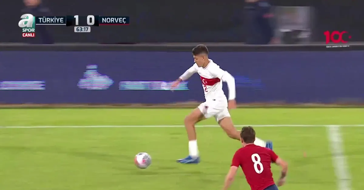 GOL | Türkiye U21 2-0 Norveç U21