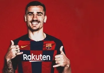 Griezmann Barcelona'da