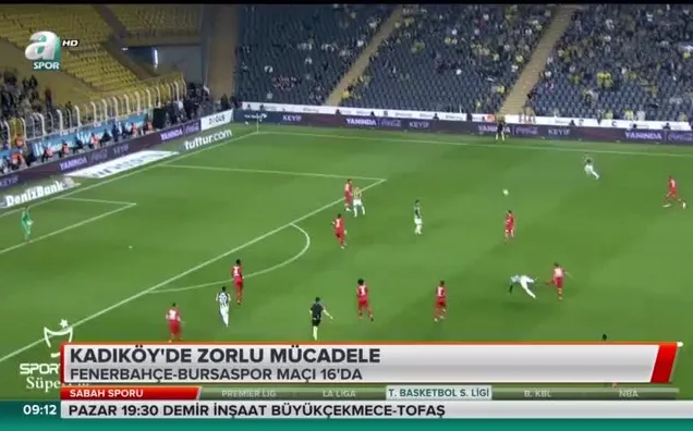 Fenerbahçe, Bursaspor'u ağırlıyor