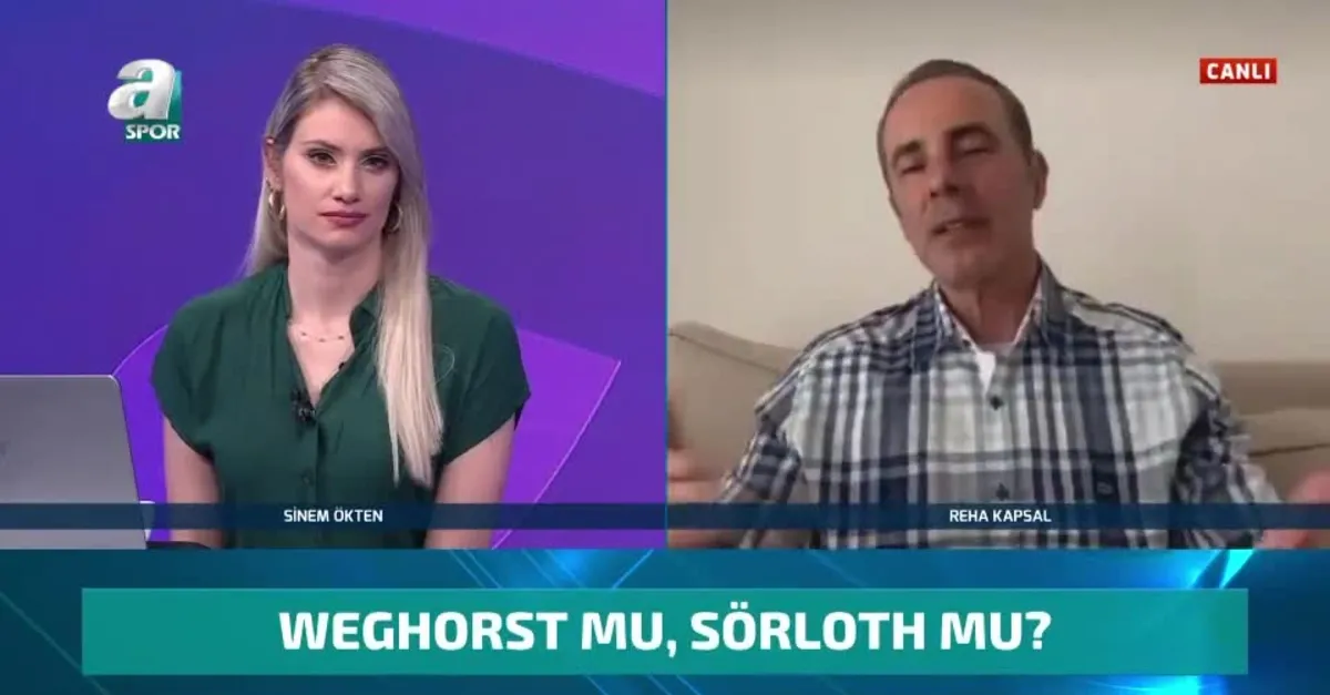 Canlı yayında yorumladı! Weghorst mu? Sörloth mu?