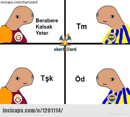 Maç bitti capsler patladı