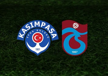 Kasımpaşa - Trabzonspor maçı saat kaçta ve hangi kanalda? | Süper Lig
