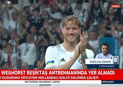 Wout Weghorst antrenmana çıkmadı