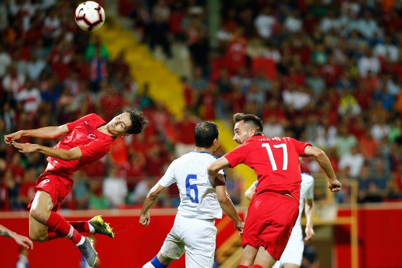 Türkiye - Özbekistan maçından kareler...