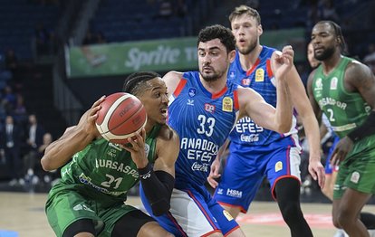 Anadolu Efes 90-98 Bursaspor Info Yatırım MAÇ SONUCU - ÖZET A. Efes normal sezonu mağlup tamamladı!