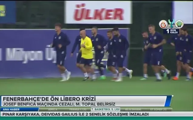 Fenerbahçe'de ön libero krizi