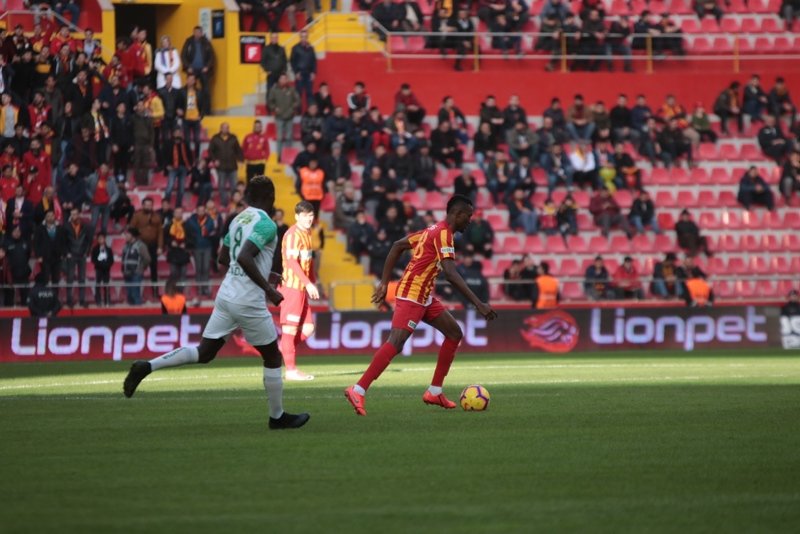 Kayserispor - Bursaspor Maçtan kareler
