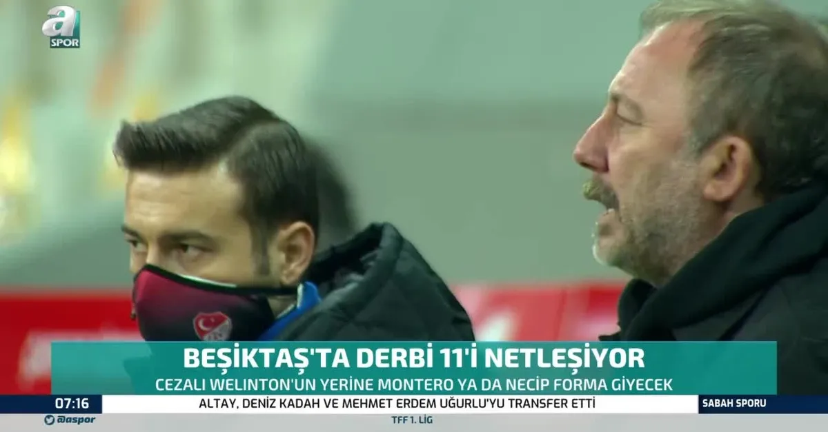 Beşiktaş'ta derbi 11'i netleşiyor