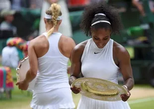 Wimbledon'da zafer Serena Williams'ın