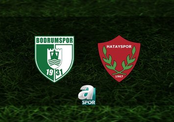 Bodrum FK-Hatayspor maçı saat kaçta?