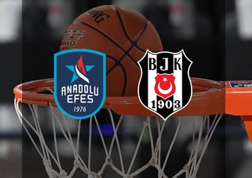 Anadolu Efes - Beşiktaş Fibabanka maçı hangi kanalda?