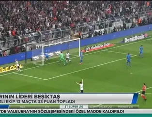 İkinci yarının lideri Beşiktaş
