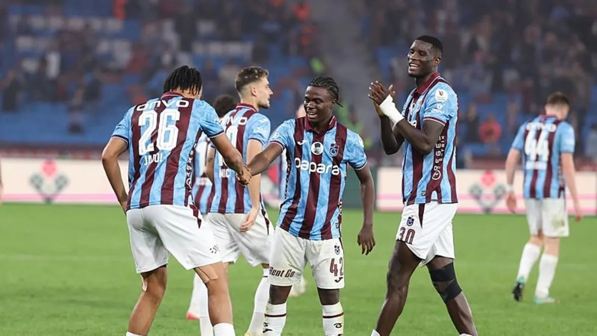 Trabzonspor'un yıldızları Avrupa'yı salladı