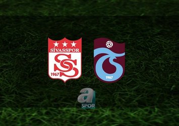 Sivasspor - Trabzonspor | CANLI