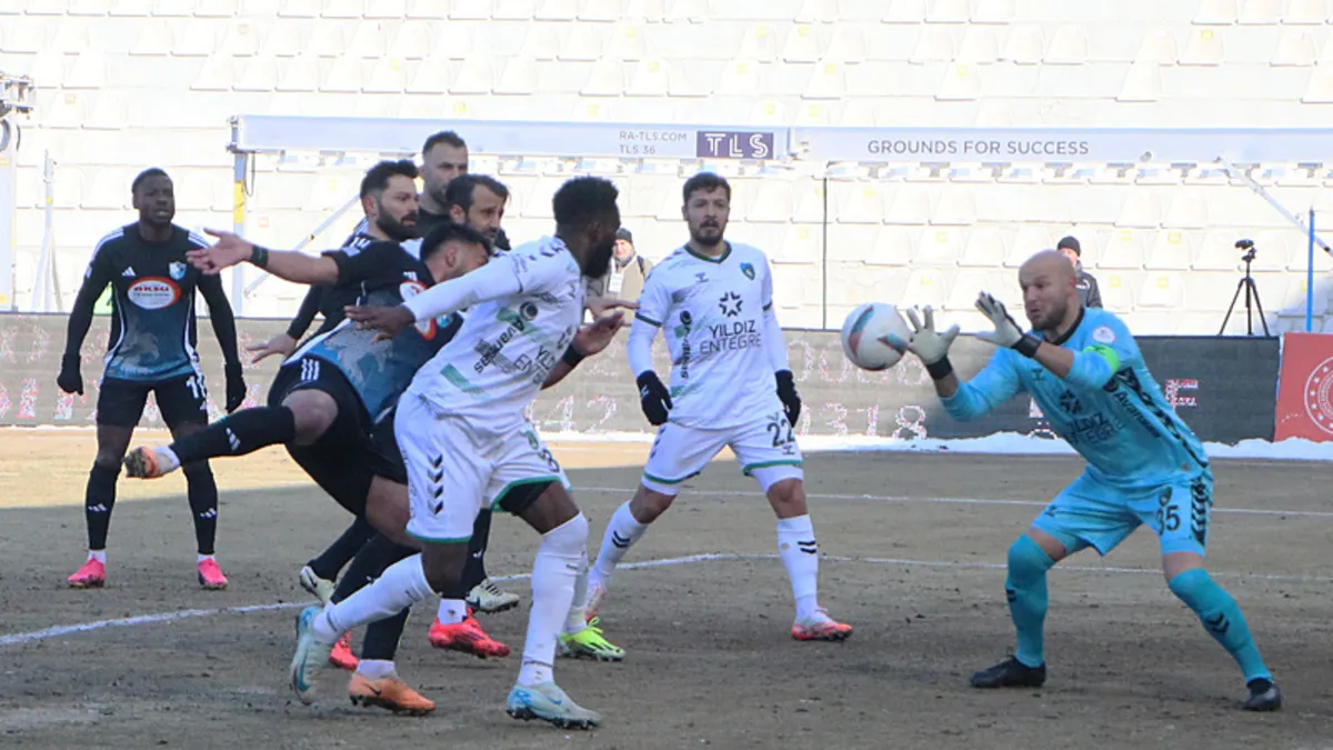 Erzurumspor FK 1-1 Kocaelispor (MAÇ SONUCU-ÖZET)