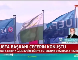 Turgay Demir: Ceferin'in bütün odaklanması ligleri tamamlamak
