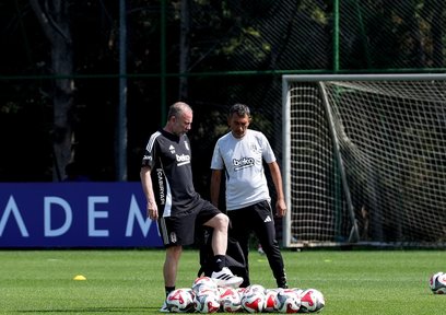 Beşiktaş 2 eksikle çalıştı!