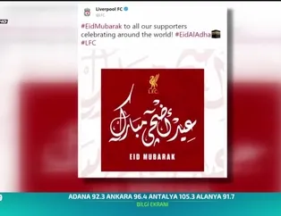 Dev kulüplerden Kurban Bayramı mesajı