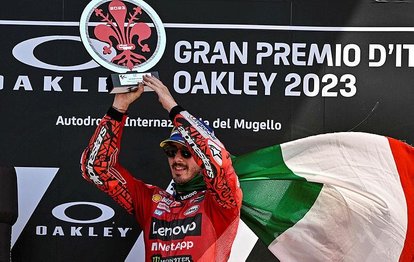 MotoGP İtalya Grand Prix’sini Francesco Bagnaia kazandı