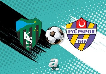 Kocaelispor - İkas Eyüpspr | CANLI