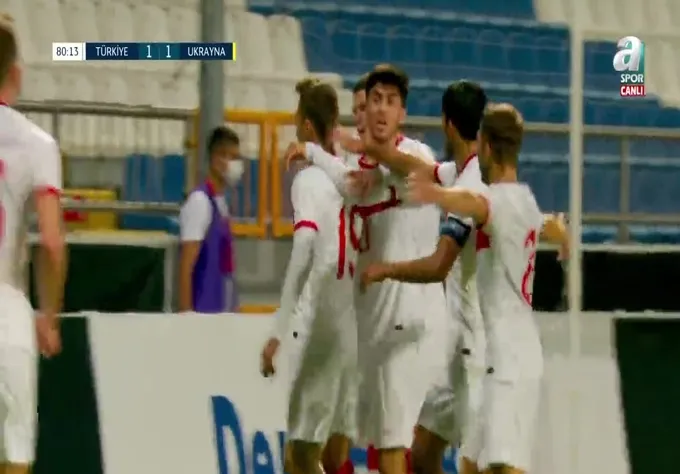 GOL | Türkiye U21 1-1 Ukrayna U21
