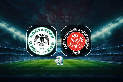 TÜMOSAN Konyaspor-Fatih Karagümrük maçı detayları