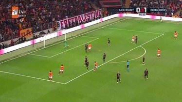 GOL | Galatasaray 0-2 Fatih Karagümrük