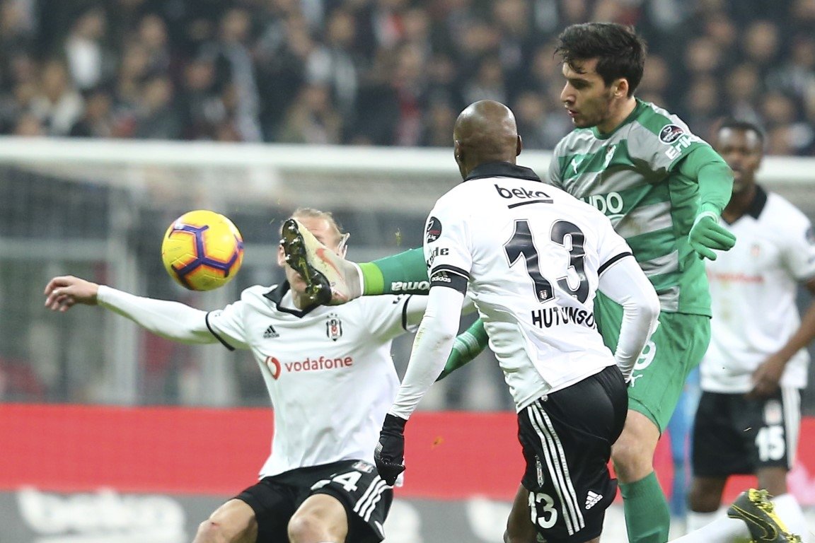 Beşiktaş - Bursaspor maçından kareler!