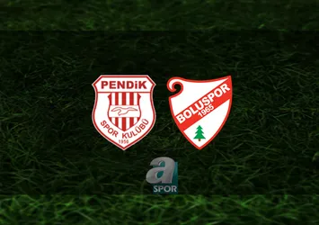 Pendikspor Boluspor maçı CANLI