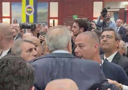 Fenerbahçe'de gergin anlar!