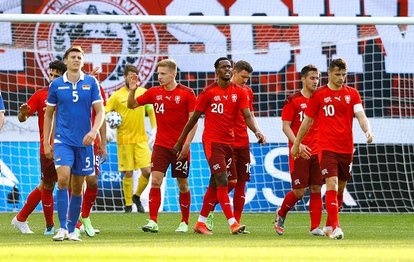 Son dakika spor haberleri: Türkiye’nin EURO 2020’deki rakibi İsviçre’den Lihtenştayn’a 7 gol