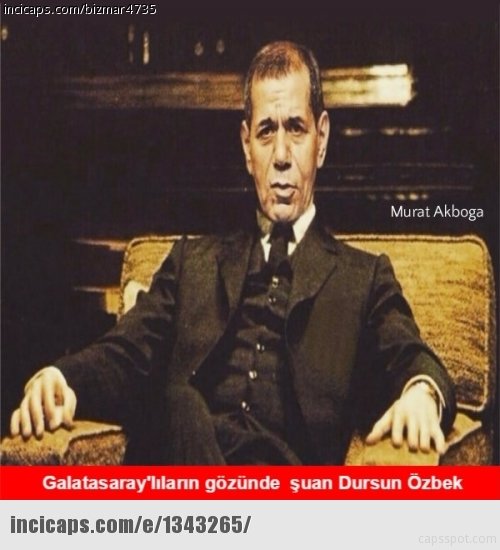 Galatasaray - Kayserispor maçı capsleri
