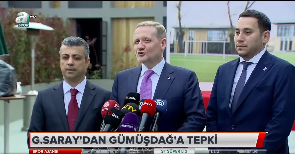 Galatasaray'dan Göksel Gümüşdağ'a tepki