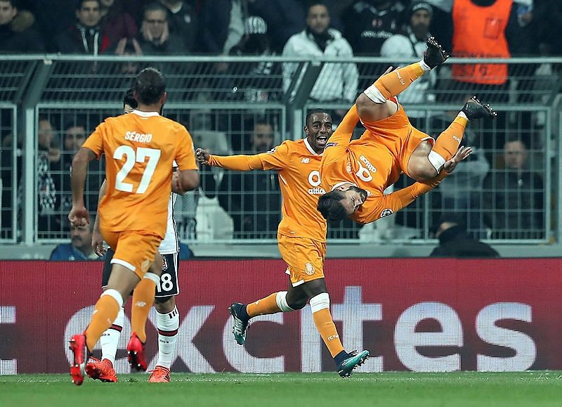 Beşiktaş - Porto maçından kareler