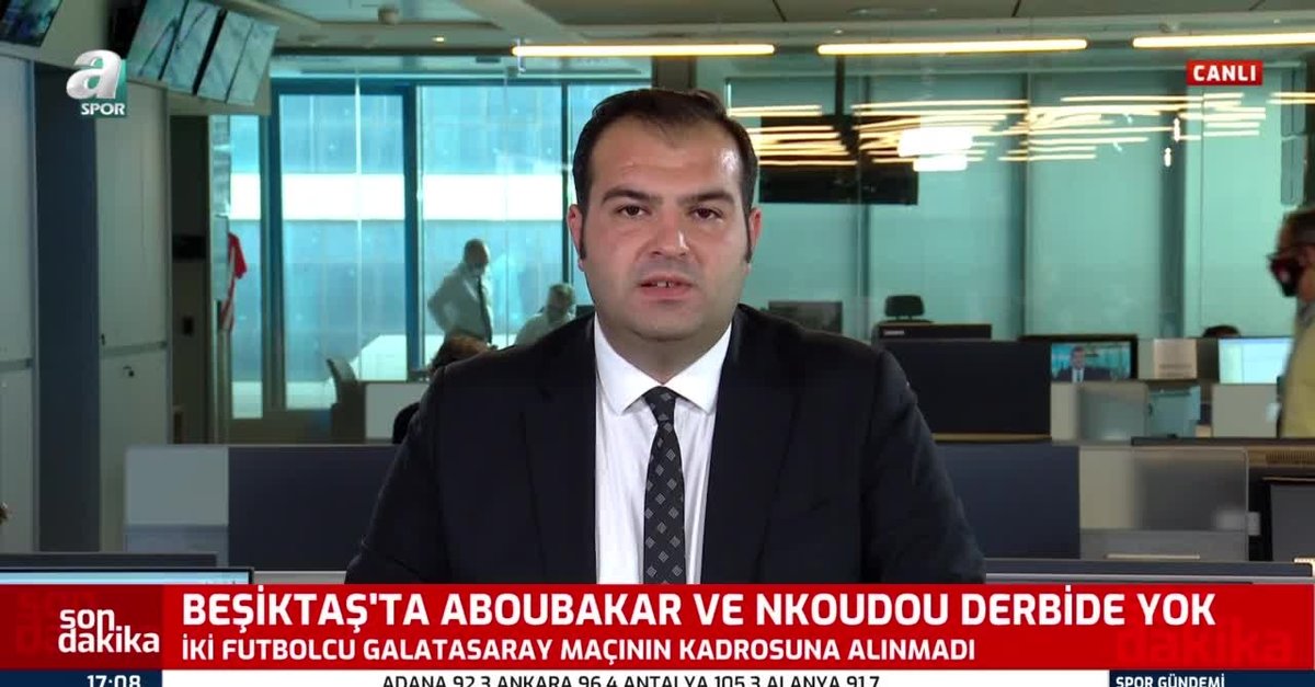 Beşiktaş'ta Aboubakar ve N'Koudou Galatasaray derbisinde yok