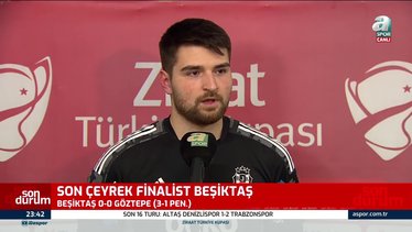 Beşiktaş kalesinde devleşen Ersin Destanoğlu A Spor'a konuştu! "Kim nereye atıyorsa çalıştım"