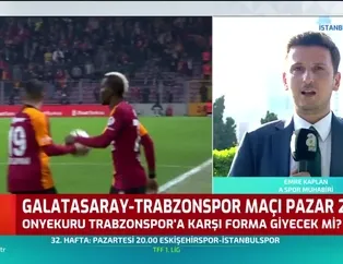 Onyekuru Trabzonspor maçında oynayacak mı?