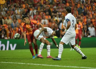 Galatasaray - PSG maçından kareler