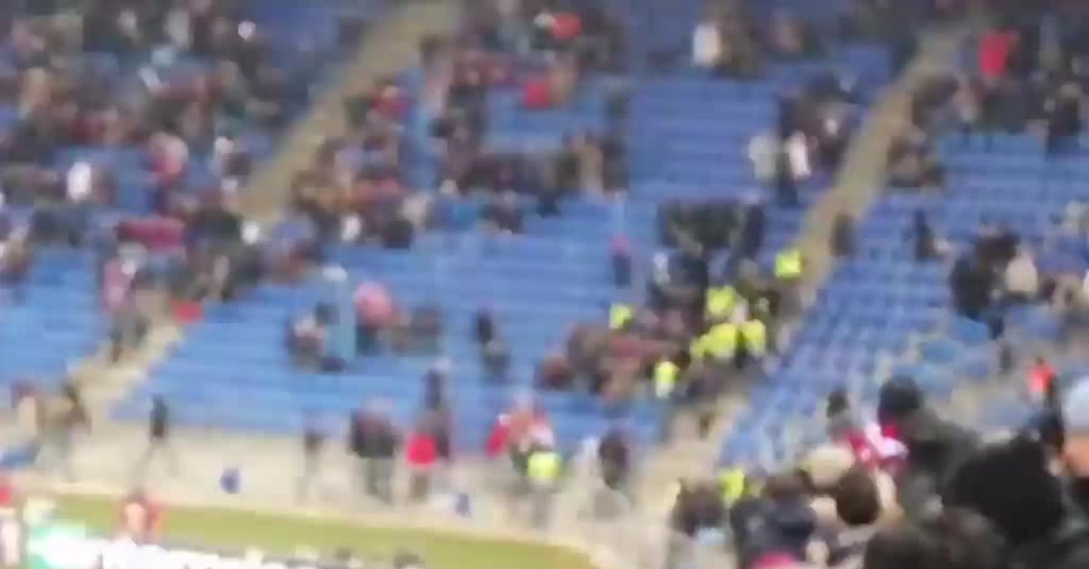 Trabzonspor taraftarı terör destekçilerine izin vermedi