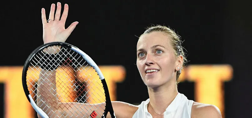 Kvitova Avustralya Açık'ta yarı finalde