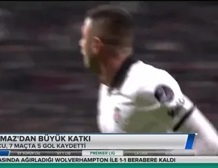 Burak Yılmaz'dan büyük katkı